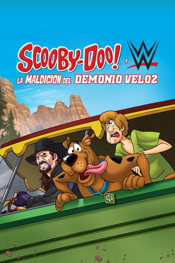 Cartel de Scooby-Doo! and WWE: La maldición del demonio veloz