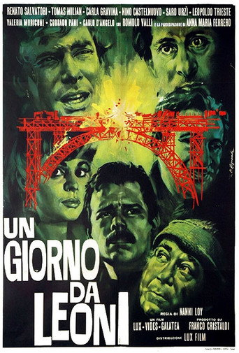 Cartel de Un giorno da leoni