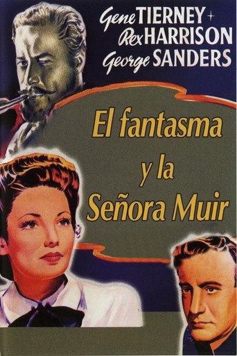 Cartel de El fantasma y la señora Muir