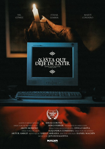 Cartel de Until it stops beating