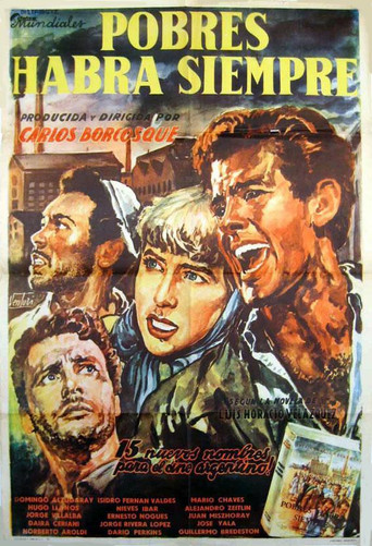 Cartel de Pobres habrá siempre