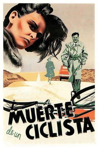 Cartel de Muerte de un ciclista