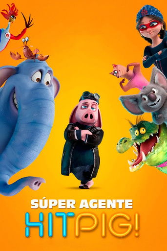 Cartel de Super agente Hitpig