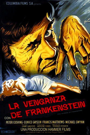 Cartel de La venganza de Frankenstein
