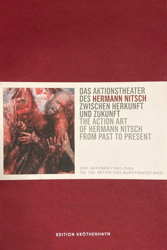 Cartel de Das Aktionstheater Des Hermann Nitsch Zwischen Herkunft Und Zukunft