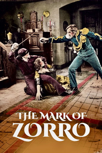 Cartel de La marca del Zorro