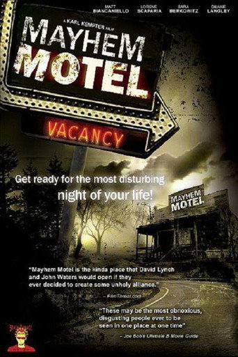 Cartel de Mayhem Motel