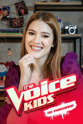 Cartel de The Voice Kids no Parquinho