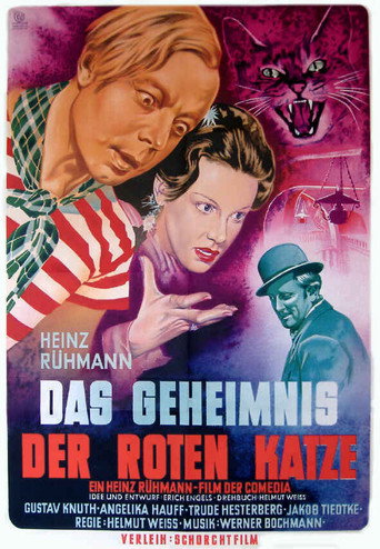 Cartel de Das Geheimnis der roten Katze