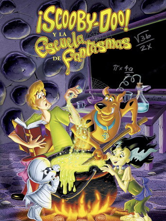 Cartel de Scooby-Doo y la escuela de fantasmas