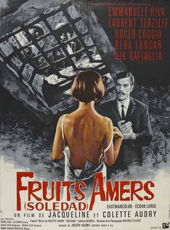 Cartel de Les Fruits amers