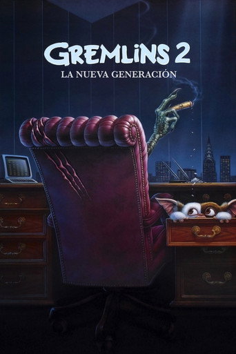 Cartel de Gremlins II. La nueva generación