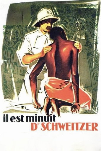 Cartel de Il est minuit, docteur Schweitzer