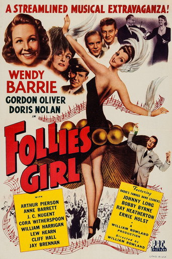 Cartel de Follies Girl