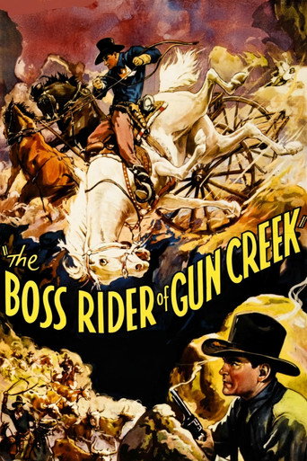 Cartel de The Boss Rider of Gun Creek