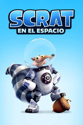 Cartel de Scrat en el espacio
