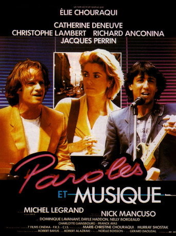 Cartel de Palabras y música