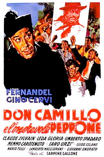 Cartel de Don Camilo y el honorable Peppone