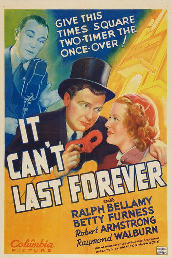 Cartel de It Can't Last Forever