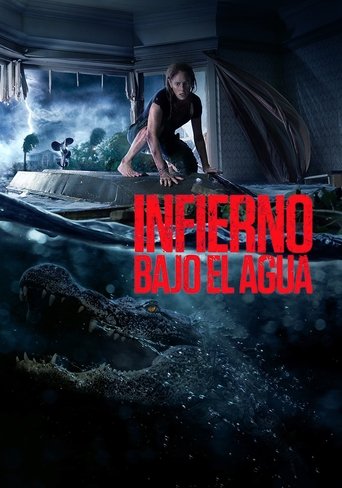 Cartel de Infierno bajo el agua