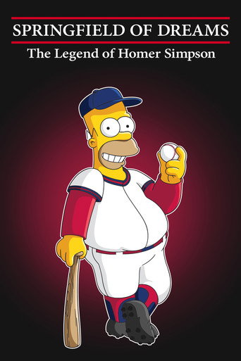 Cartel de Springfield of Dreams: The Legend of Homer Simpson