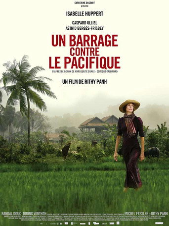 Cartel de Un barrage contre le Pacifique (The Sea Wall)