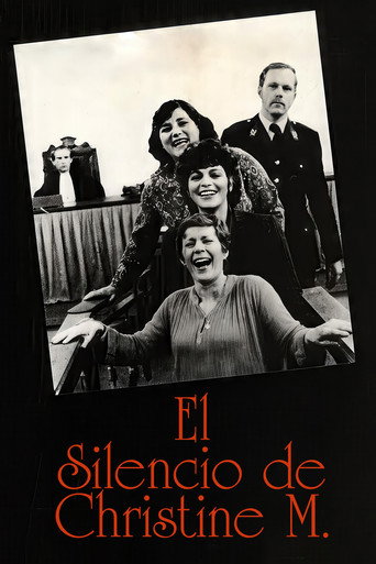 Cartel de El silencio de Christine M.