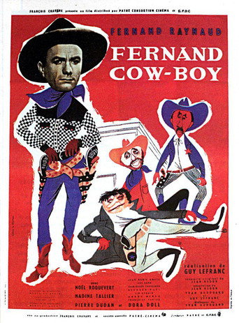 Cartel de Fernand cow-boy