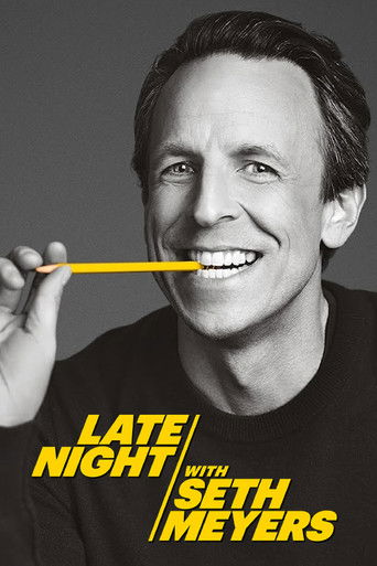 Cartel de Late Night with Seth Meyers