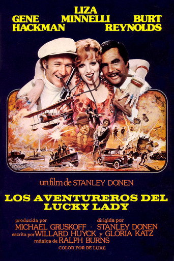 Cartel de Los aventureros del Lucky Lady