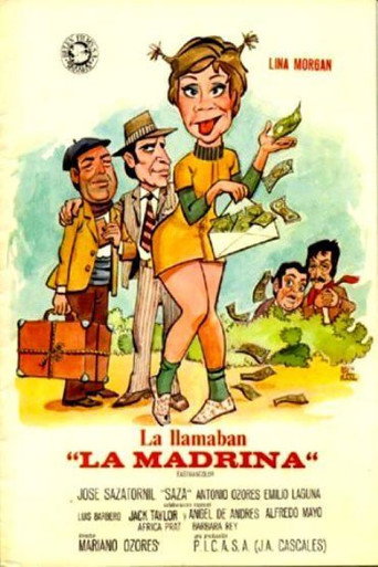 Cartel de La llamaban la madrina