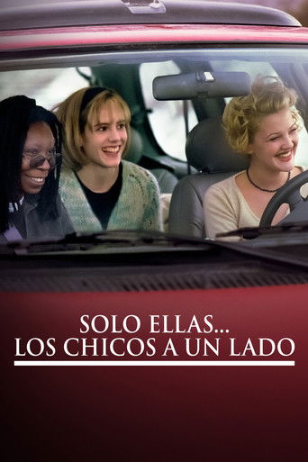 Cartel de Sólo ellas... los chicos a un lado