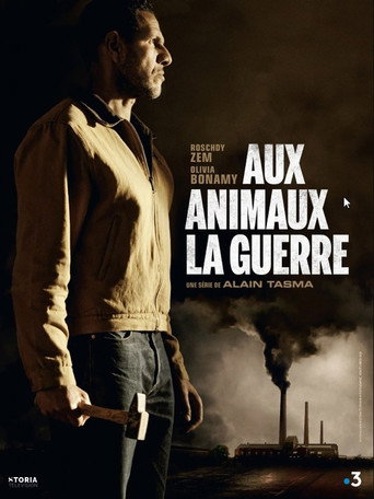 Cartel de Aux Animaux la guerre