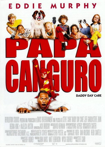Cartel de Papá canguro