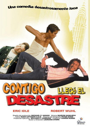Cartel de Contigo llegó el desastre