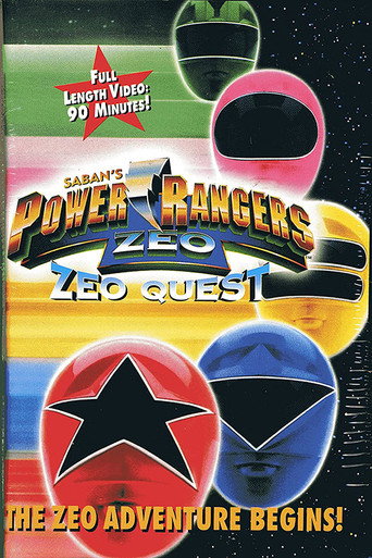 Cartel de Power Rangers Zeo: Zeo Quest