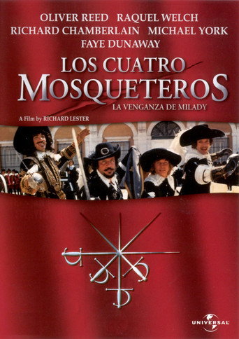 Cartel de Los cuatro mosqueteros