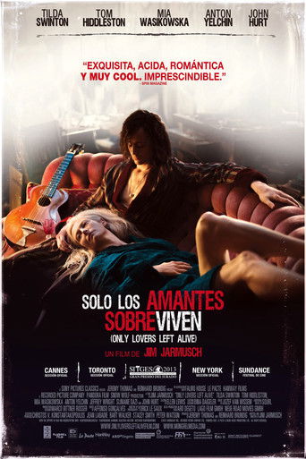 Cartel de Sólo los amantes sobreviven