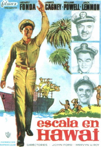 Cartel de Escala en Hawai