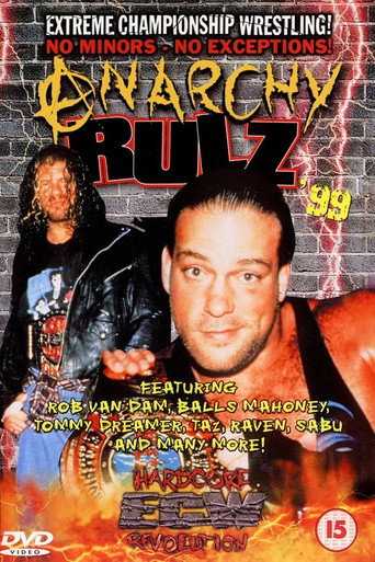 Cartel de ECW Anarchy Rulz 1999