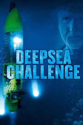 Cartel de Desafío en las profundidades (James Cameron)