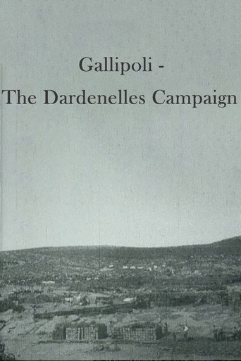 Cartel de Gallipoli - The Dardenelles Campaign