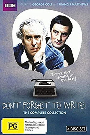 Cartel de Don't Forget to Write!