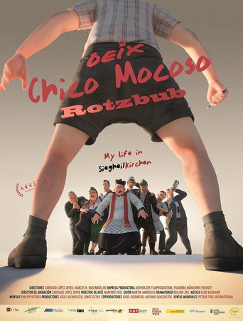 Cartel de Chico mocoso