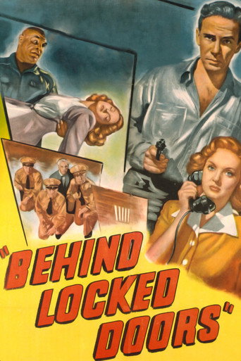 Cartel de Behind Locked Doors