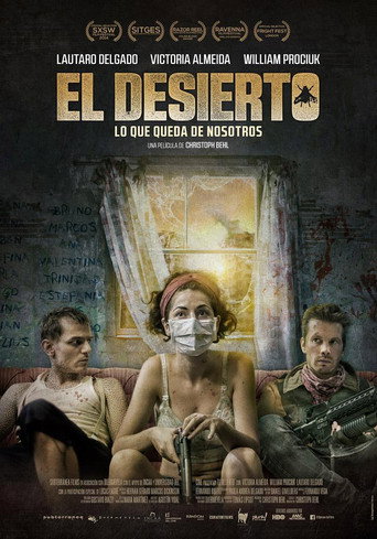 Cartel de El desierto