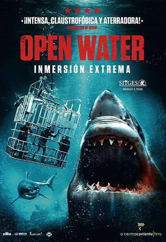 Cartel de Open Water: Inmersión extrema