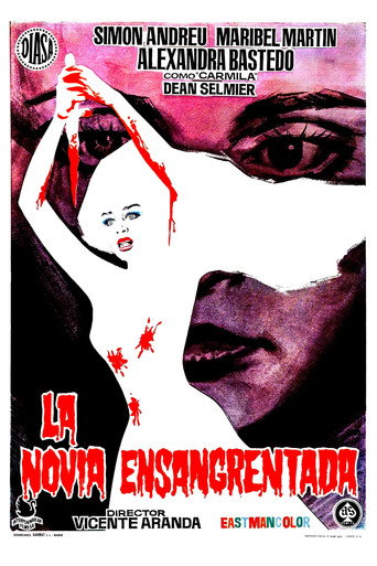 Cartel de La novia ensangrentada