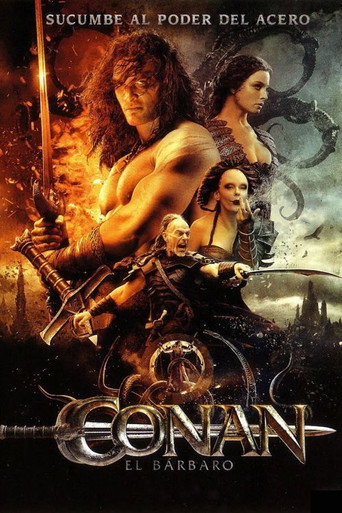 Cartel de Conan, el bárbaro