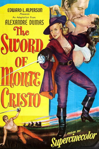 Cartel de La espada de Montecristo